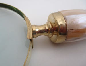 Curiosa - Drie klassieke vergrootglazen of loepen kopen? Bied vanaf 1!