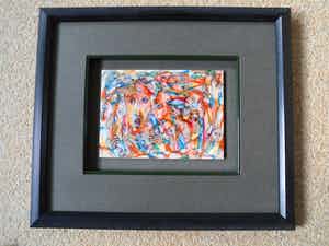Carla Schot - - Olieverfschilderij - Figuren [1] verkocht voor € 50!