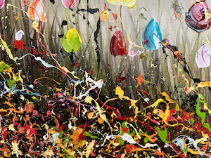 Gena - Colorful Flowers kopen? Bied vanaf 300!