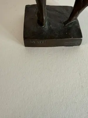 Kees Verkade - Bronzen sculptuur: De golfer - swing kopen? Bied vanaf 1699!