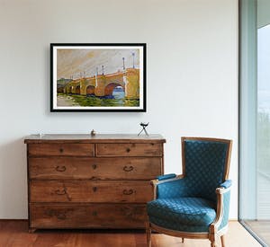 Patrick Marie - Le pont neuf - le soir III kopen? Bied vanaf 1!