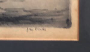 Jan Sirks - Gezicht op de haringvliet met het Witte Huis kopen? Bied vanaf 45!