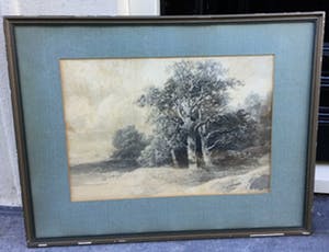 Niet of onleesbaar gesigneerd - C4192 - Heidegezicht kopen? Bied vanaf 10!