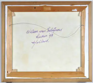 Willem van Scheijndel - Acryl op doek - Gesigneerd - 70x80 cm - 1999 kopen? Bied vanaf 850!