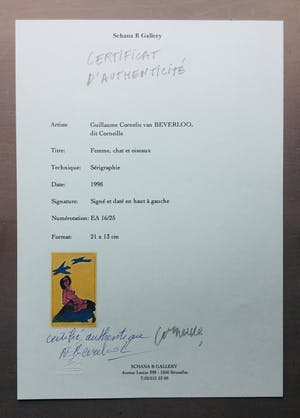 Corneille - Femme, Chat et Oiseaux kopen? Bied vanaf 135!