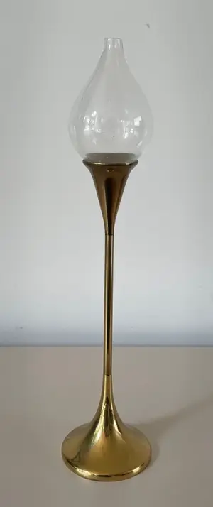 Freddie Andersen - Messing Olielamp/kandelaar Cleardrops kopen? Bied vanaf 1!