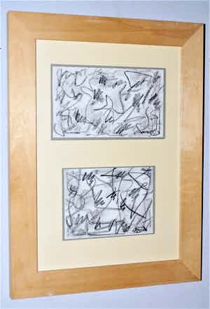 Andre van der Vossen - 2 tekeningen verkocht voor € 60!