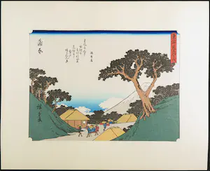 Ando Hiroshige - Set van 56 houtdrukken, Kyoka Tokaido serie kopen? Bied vanaf 750!