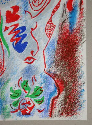 Andre Masson - Abstracte compositie - 1972 - Originele lithografie kopen? Bied vanaf 100!