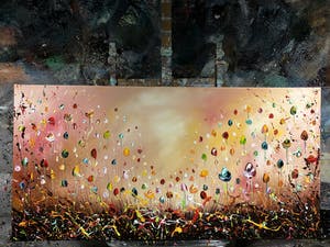 Gena - Colorful Flowers kopen? Bied vanaf 300!