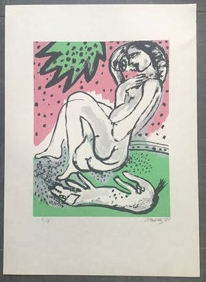 Corneille - ‘La jeune fille et le chien’ kopen? Bied vanaf 175!