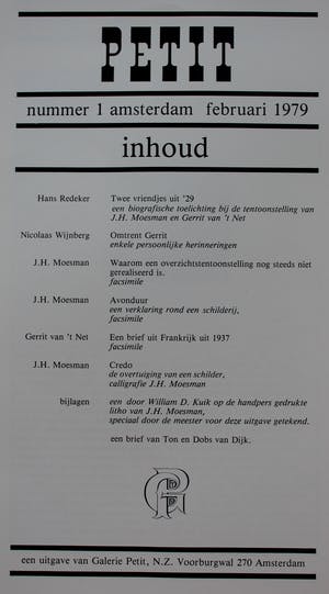 Joop Moesman - Litho: op wacht - 1979 kopen? Bied vanaf 195!