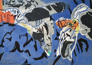 Jurjen de Haan - Kleurenlitho (1980) kopen? Bied vanaf 85!
