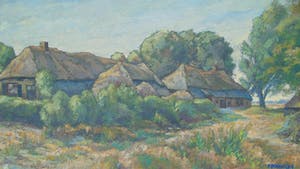 Petrus Theodorus Panhuizen - Brabants landschap kopen? Bied vanaf 110!