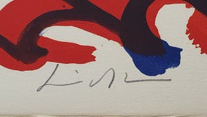 Bengt Lindstrom - Litho: 'Two figures' kopen? Bied vanaf 195!