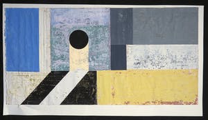 Henri Plaat - Gouache op papier, Zonder titel kopen? Bied vanaf 1!