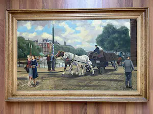 Niet of onleesbaar gesigneerd - Rotterdam boompjes, koninginnebrug, noordereiland kopen? Bied vanaf 1!