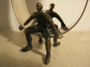 Corry Ammerlaan - Verbronsd /verzilverd sculptuur kopen? Bied vanaf 40!