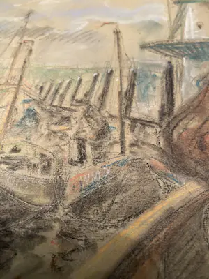 Oscar Hoge - Vissersboten Willemstad kopen? Bied vanaf 25!