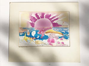 Lieve Prins - Een persoonlijk werk van Lieve Prins "a Day at the Beach" -Voor Max, van Lieve. kopen? Bied vanaf 45!