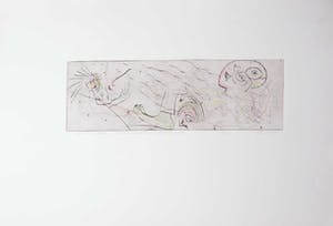 Henk Visch - Handgekleurde ets, Voorgaan Spiegelend in doorzichtigheid nr. 14 kopen? Bied vanaf 40!