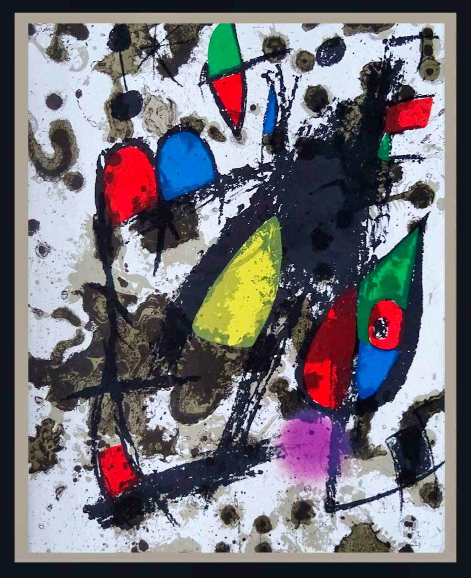 Joan Miro - La petite souris courageuse, Lithographie originale - Litografo (Band II ) 1975 kopen? Bied vanaf 149!