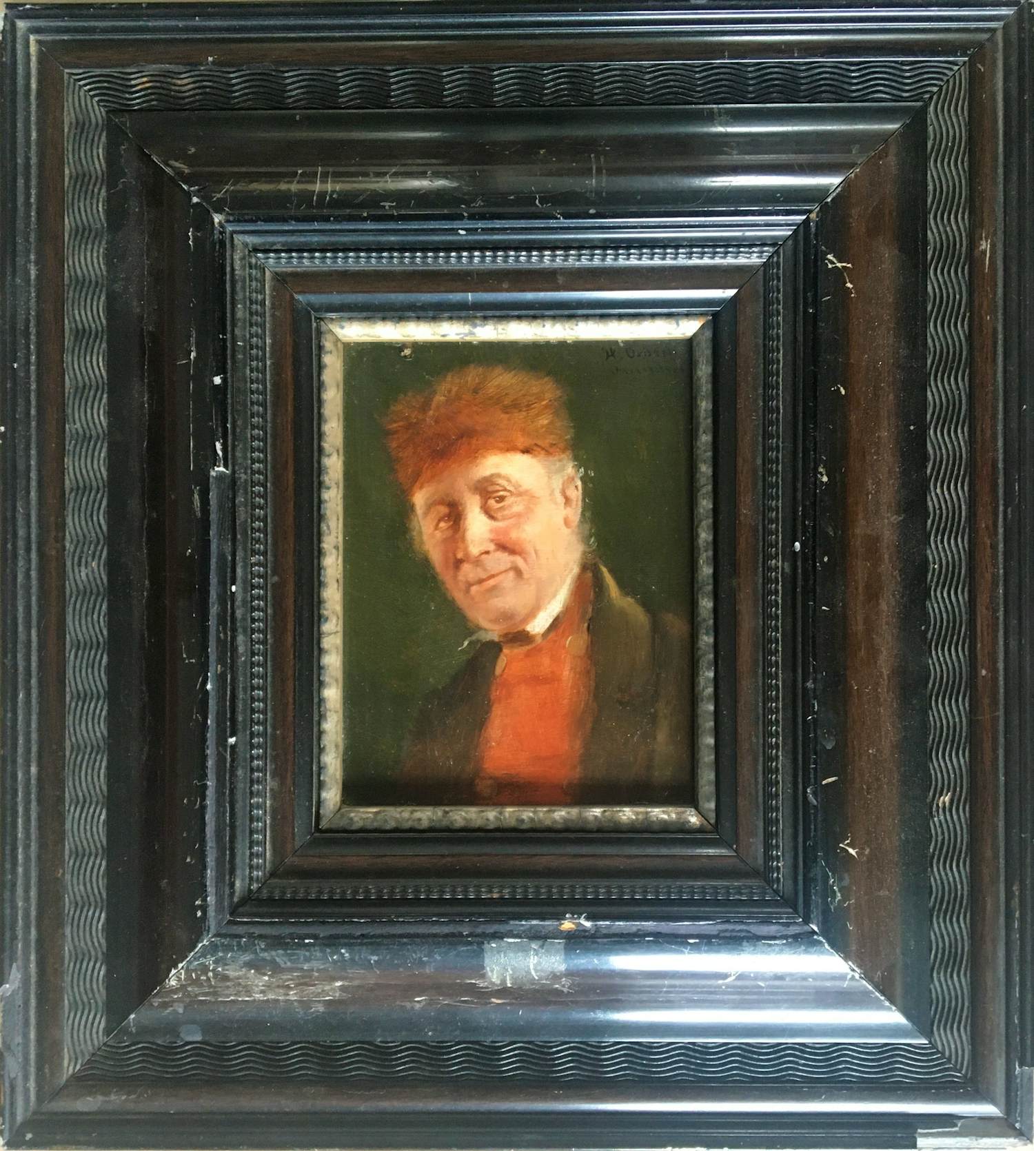 Hedwig Oehring - Portret van man, ca. 1900 verkocht voor € 40!