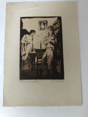 Hugo Steiner-Prag - Steiner-Prag Vier signierte Probedrucke kopen? Bied vanaf 400!