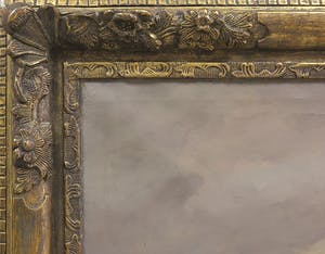 David Schulman - Olieverf op doek, Boerendorp - Ingelijst (Groot) kopen? Bied vanaf 1000!