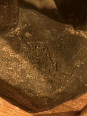 Niet of onleesbaar gesigneerd - Bronzen beeld waarschijnlijk uit meiji periode kopen? Bied vanaf 1!