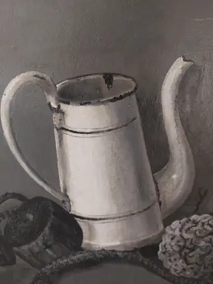 Dirk Landsman - Stilleven met koffiekan kopen? Bied vanaf 50!