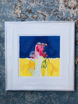 Henk van Vessem - zonder titel maar met lijst kopen? Bied vanaf 75!