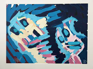 Karel Appel - Moving in the Night kopen? Bied vanaf 250!