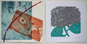 Niet of onleesbaar gesigneerd - Hot Bed Press 2012-Print exchange / portfolio grafiek kopen? Bied vanaf 1!