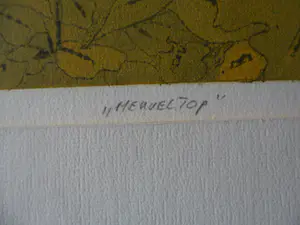 Henk Kastelijn - Ets, Titel, Heuveltop. kopen? Bied vanaf 40!