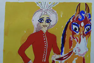Kees van Dongen - Gravure 1001 nacht: 'Aladdin au Cheval' kopen? Bied vanaf 40!