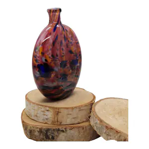 1295 Murano - Murano stijl vaas kleur "Millefiori" kopen? Bied vanaf 20!