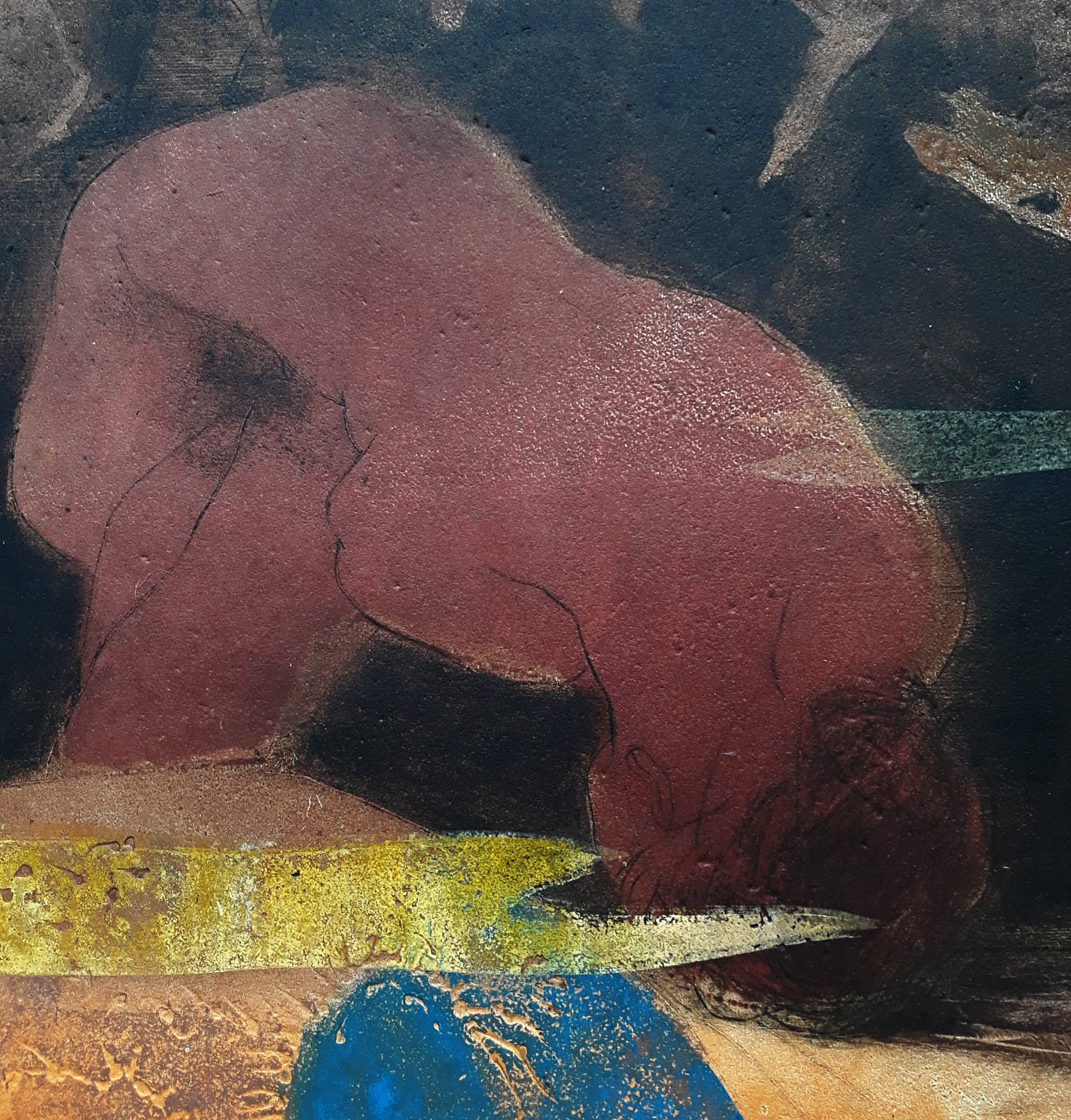 Ru van Rossem - Romance de la luna, aquatint ets met reliëfdruk (1e druk, groot) kopen? Bied vanaf 1!