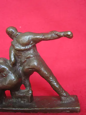 Brons (Onbekend) - De Roeiers kopen? Bied vanaf 35!