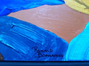 Ronald Boonacker - Italiaans landschap III - Acryl op paneel - Nieuw ! kopen? Bied vanaf 10!