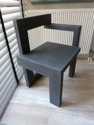 Gerrit Rietveld - Steltman stoel (naar ontwerp Rietveld) kopen? Bied vanaf 175!