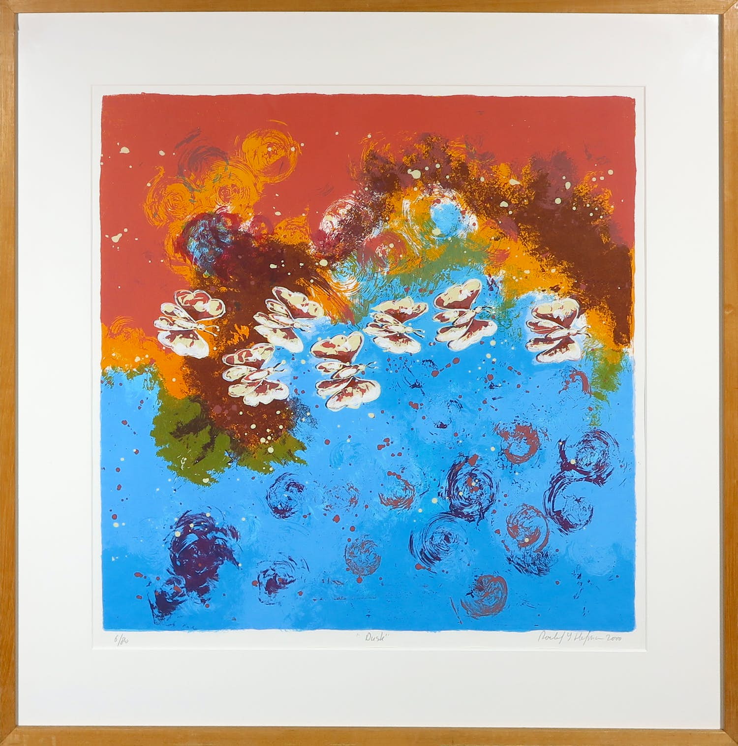 Roelof Hofman - Zeefdruk, Dusty - Ingelijst kopen? Bied vanaf 50!