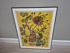 Corneille - Corneille - Litho E/A, La Colline enrubannée ; gesigneerd r.o. - '70 kopen? Bied vanaf 495!