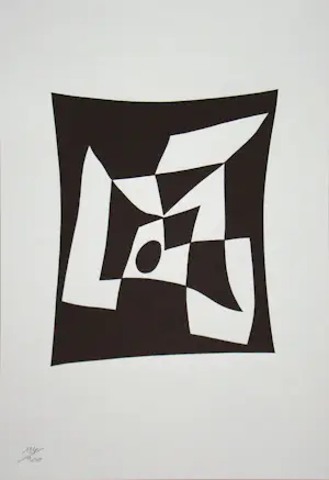 Hans Arp - Knossos - Zeefdruk in beperkte oplage - 1960 kopen? Bied vanaf 150!