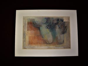 Caveto - pseudoniem van Jan Dohmen (Bladel 1923-) grote Aquarel - Abstract - gesigneerd kopen? Bied vanaf 20!