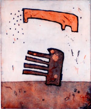 Lily Corver - abstractie kopen? Bied vanaf 35!