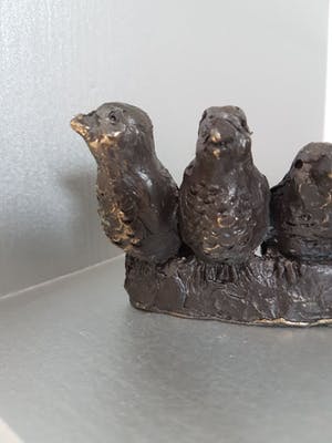 Astrid Veldhuyzen-Koppen - Vrij werk "Vertederende Vogeltjes" kopen? Bied vanaf 100!