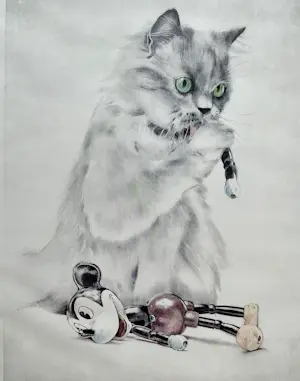 Lasse Aberg - Katto-Rama ll gesigneerd kopen? Bied vanaf 35!