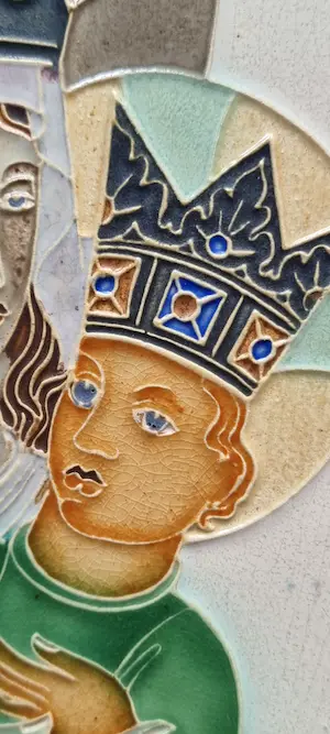 Charles Eyck - Religieus tegeltje kopen? Bied vanaf 1!