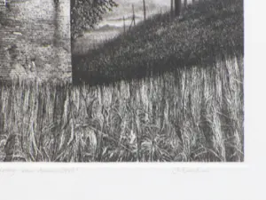 Hans Blanken - Herinnering aan Ammerstol - Ets kopen? Bied vanaf 60!